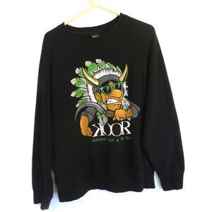ROOK Age of a New Breed Viking Black Pullover Sweatshirt Men's Sz L